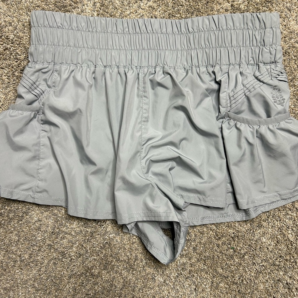 Free People Movement The Way Home Shorts | Gray | Size M | NWOT